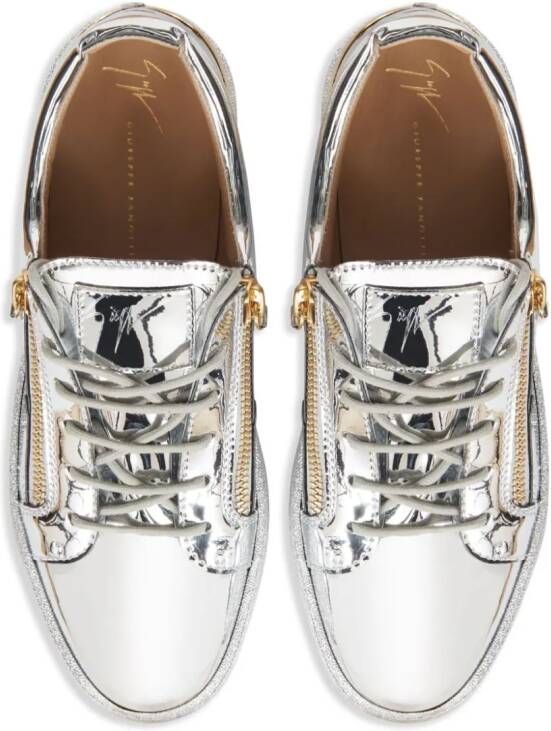 Giuseppe Zanotti Frankie Steel low-top sneakers Silver