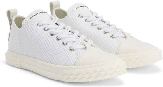 Giuseppe Zanotti Frankie textured sneakers White