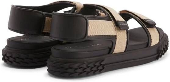 Giuseppe Zanotti Frankie touch-strap sandals Black