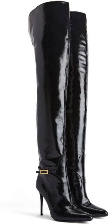 Giuseppe Zanotti Frannie 105mm above-knee boots Black