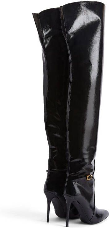 Giuseppe Zanotti Frannie 105mm above-knee boots Black