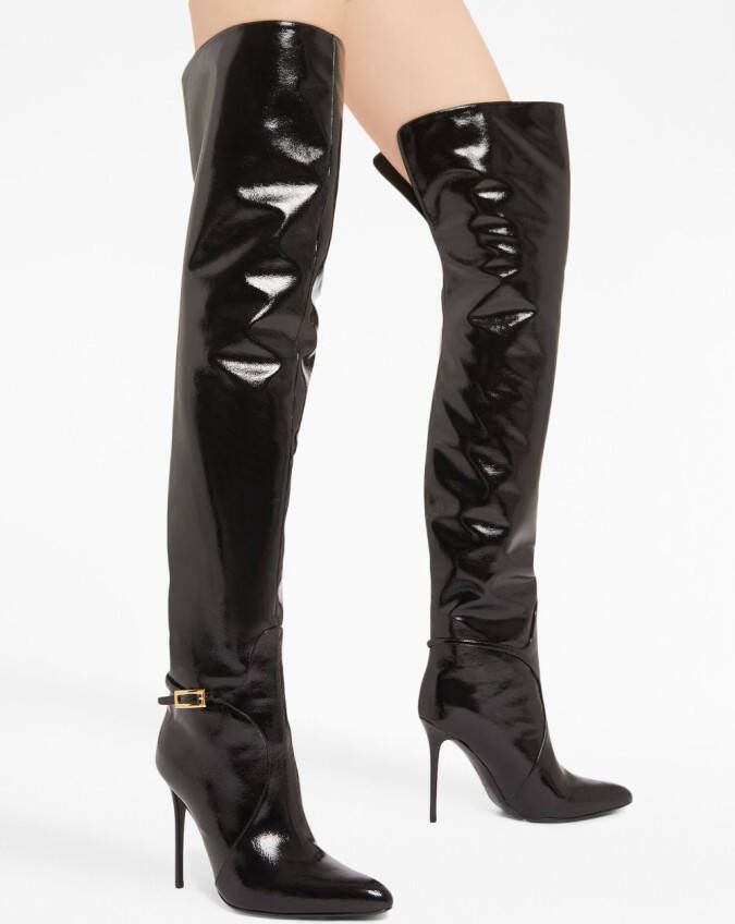 Giuseppe Zanotti Frannie 105mm above-knee boots Black