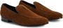 Giuseppe Zanotti G-Flash motif-embroidered loafers Brown - Thumbnail 2