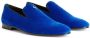 Giuseppe Zanotti G-Flash motif-embroidered suede loafers Blue - Thumbnail 2