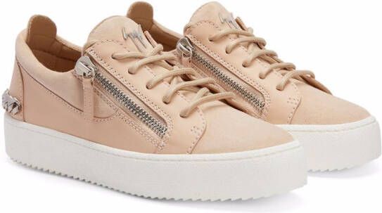 Giuseppe Zanotti Gail chain-link detail sneakers Pink