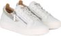 Giuseppe Zanotti Gail crystal low-top sneakers White - Thumbnail 2