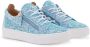 Giuseppe Zanotti Gail glitter low-top sneakers Blue - Thumbnail 2