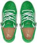 Giuseppe Zanotti Gail glitter low-top sneakers Green - Thumbnail 4