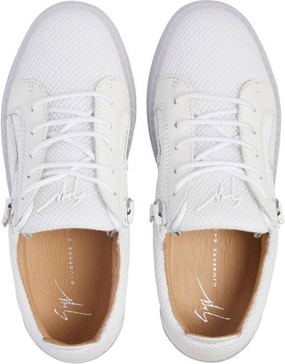 Giuseppe Zanotti Gail lace-up sneakers White