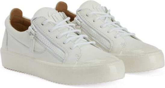 Giuseppe Zanotti Gail Match low-top leather sneakers White