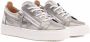 Giuseppe Zanotti Gail metallic sneakers Silver - Thumbnail 2
