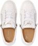 Giuseppe Zanotti Gail monogram leather sneakers White - Thumbnail 4