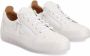 Giuseppe Zanotti Gail snakeskin-textured sneakers White - Thumbnail 2