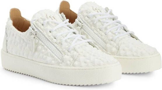 Giuseppe Zanotti Gail studded sneakers White