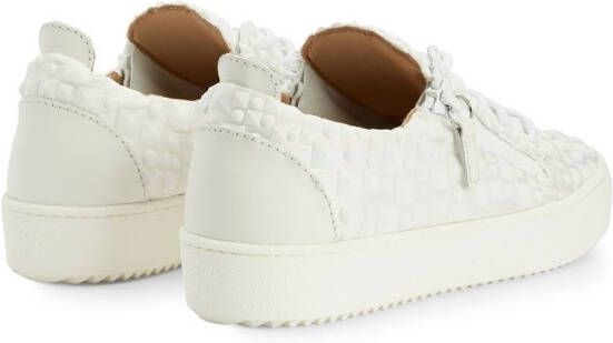 Giuseppe Zanotti Gail studded sneakers White
