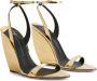 Giuseppe Zanotti Ginnyfer 105mm wedge sandals Gold - Thumbnail 2