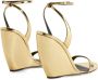 Giuseppe Zanotti Ginnyfer 105mm wedge sandals Gold - Thumbnail 3