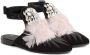 Giuseppe Zanotti Gioia crystal-embellished flat sandals Black - Thumbnail 2