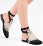 Giuseppe Zanotti Gioia crystal-embellished flat sandals Black - Thumbnail 3