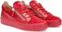 Giuseppe Zanotti glitter-embellished Frankie sneakers Red - Thumbnail 2