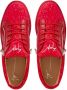 Giuseppe Zanotti glitter-embellished Frankie sneakers Red - Thumbnail 4