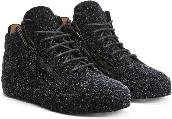 Giuseppe Zanotti glitter-embellished sneakers Black