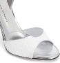 Giuseppe Zanotti glitter high-heeled sandals White - Thumbnail 4