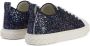 Giuseppe Zanotti glitter low-top sneakers Black - Thumbnail 3