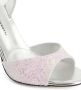 Giuseppe Zanotti glitter slingback 105mm sandals Pink - Thumbnail 4