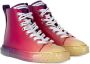 Giuseppe Zanotti gradient effect high-top sneakers Red - Thumbnail 2