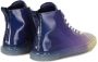 Giuseppe Zanotti gradient high-shine sneakers Purple - Thumbnail 3