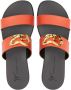 Giuseppe Zanotti Gregory double-strap sandals Orange - Thumbnail 4