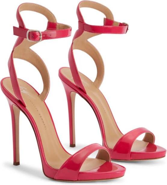 Giuseppe Zanotti Gwyneth 120mm platform sandals Red