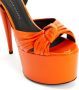Giuseppe Zanotti GZ Aida 150mm platform sandals Orange - Thumbnail 4