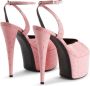 Giuseppe Zanotti GZ Aida 150mm platform sandals Pink - Thumbnail 3