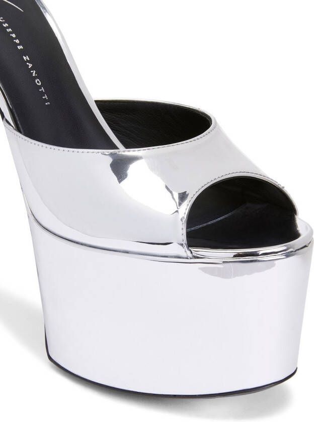 Giuseppe Zanotti Gz Aida 150mm sandals Silver