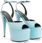 Giuseppe Zanotti GZ Aida platform sandals Blue - Thumbnail 2