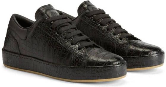 Giuseppe Zanotti Gz City leather sneakers Black