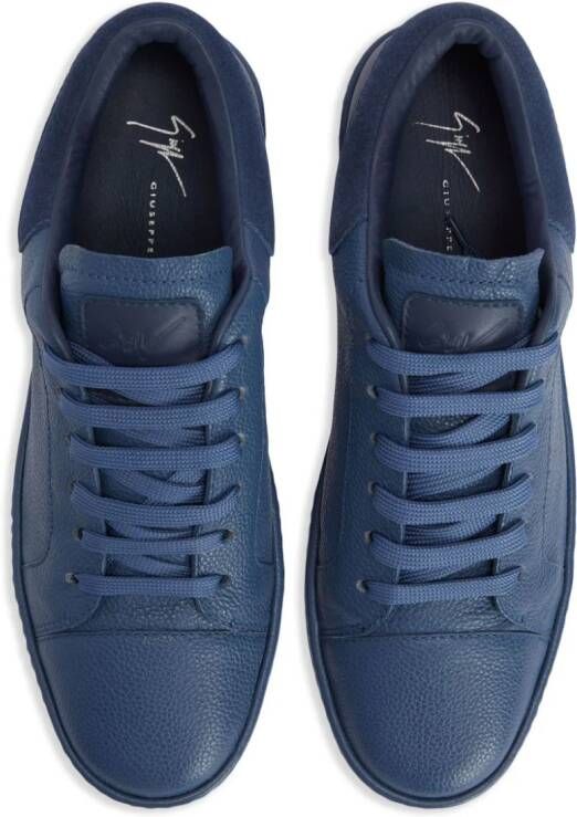Giuseppe Zanotti GZ-City leather sneakers Blue
