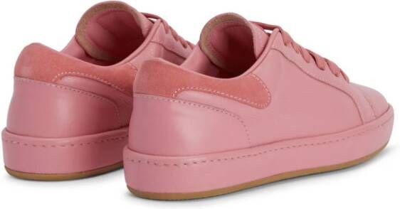 Giuseppe Zanotti Gz-City leather sneakers Pink
