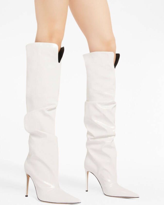 Giuseppe Zanotti Gz Gala 105mm knee-length boots White