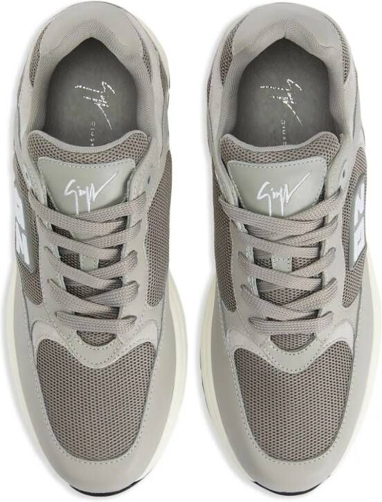 Giuseppe Zanotti GZ Runner lace-up sneakers Grey