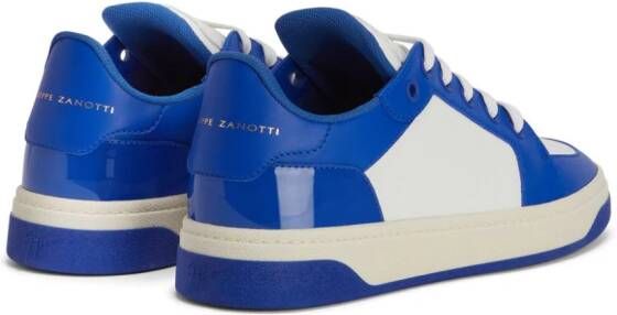Giuseppe Zanotti Gz94 colour-block leather sneakers White