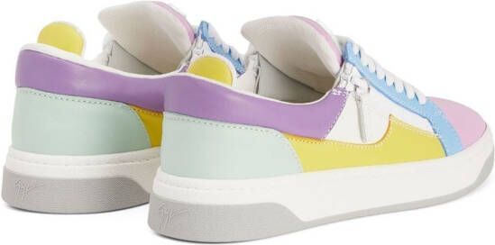 Giuseppe Zanotti GZ94 colour-block sneakers White