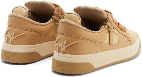 Giuseppe Zanotti GZ94 leather sneakers Neutrals