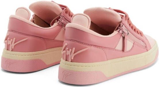 Giuseppe Zanotti GZ94 leather sneakers Pink