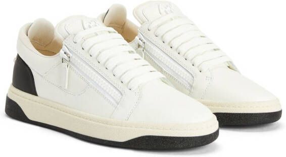 Giuseppe Zanotti GZ94 leather sneakers White