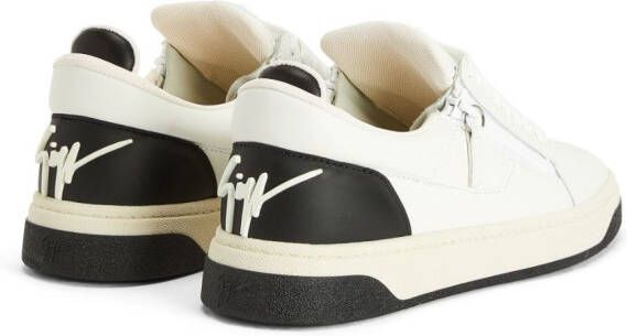 Giuseppe Zanotti GZ94 leather sneakers White