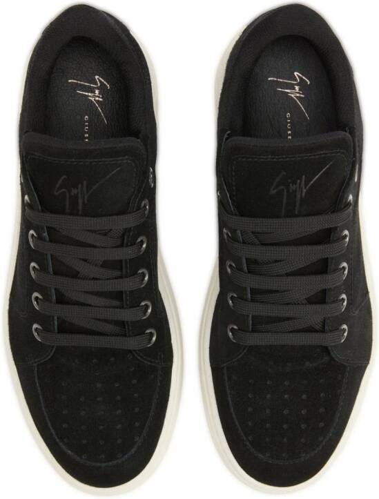 Giuseppe Zanotti GZ94 logo-patch sneakers Black