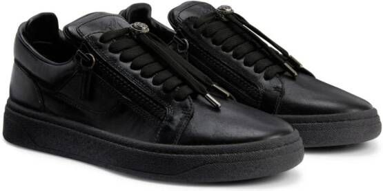 Giuseppe Zanotti GZ94 logo-patch sneakers Black